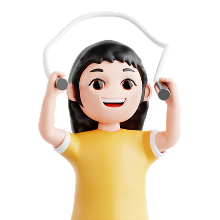 Girl  3D Icon