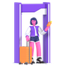 airport security 3d images