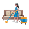 sweep 3d illustration