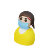 precaution emoji 3d