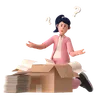 Girl with File Not Found