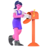 Girl With Mail