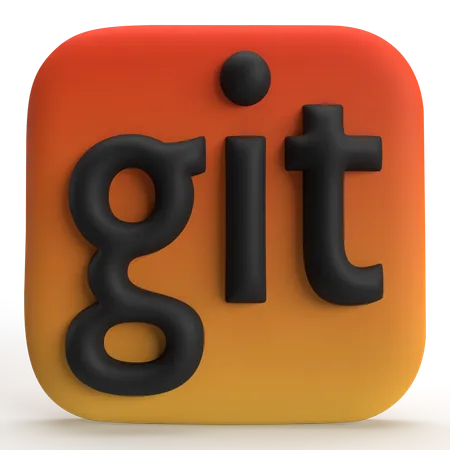 Git  3D Icon