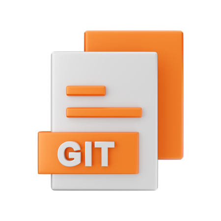 Git File  3D Icon