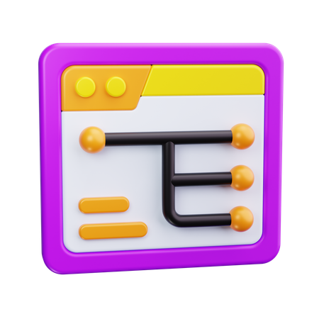 Git-Zweig  3D Icon