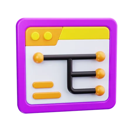 Git-Zweig  3D Icon