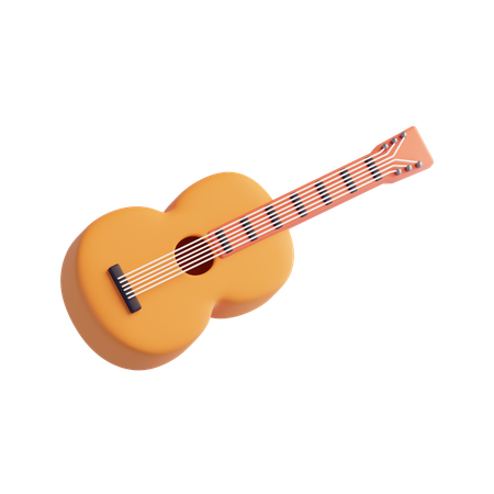 Gitarre  3D Icon