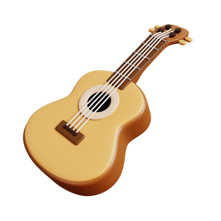 Gitarre  3D Illustration