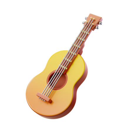 Gitarre  3D Illustration