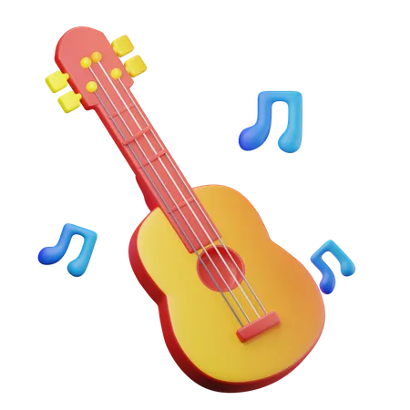 Gitarre  3D Icon