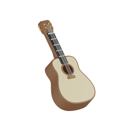 Gitarre  3D Icon