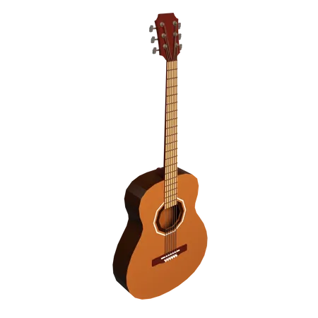 Gitarre  3D Illustration