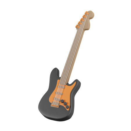 Gitarre  3D Icon