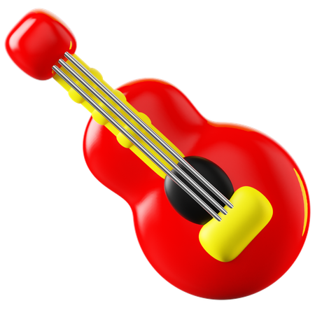 Gitarre  3D Icon