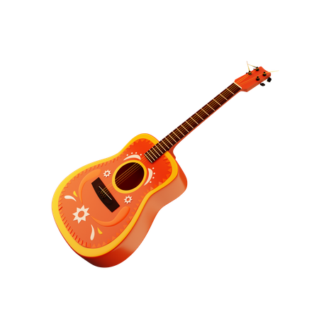 Gitarre  3D Icon