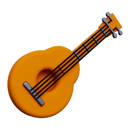 Gitarre  3D Icon