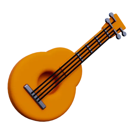 Gitarre  3D Icon