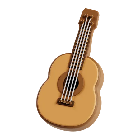 Gitarre  3D Icon