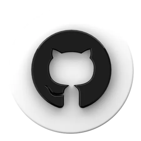 Github  3D Icon