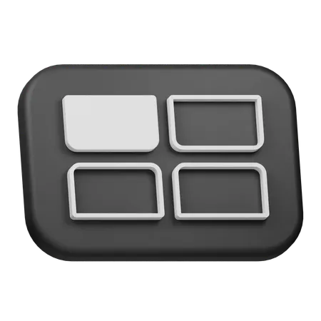 Netz  3D Icon