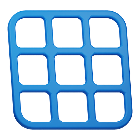 Netz  3D Icon