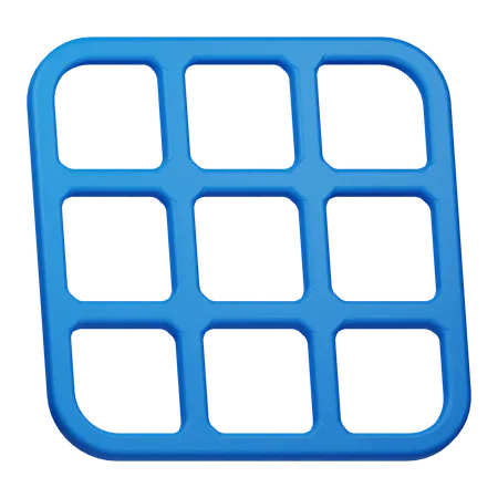 Netz  3D Icon