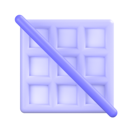 Gitter aus  3D Icon