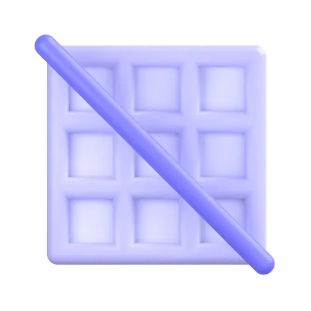 Gitter aus  3D Icon