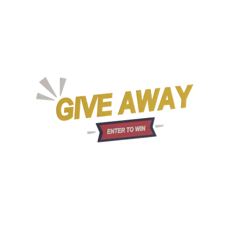 Give Away  3D Icon