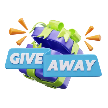 Give Away  3D Icon