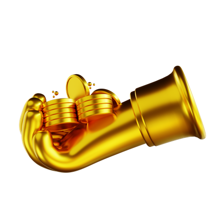 Give Cash  3D Icon