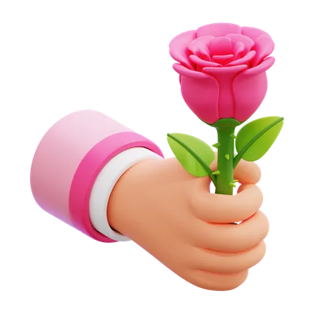 Give Flowers  3D Icon