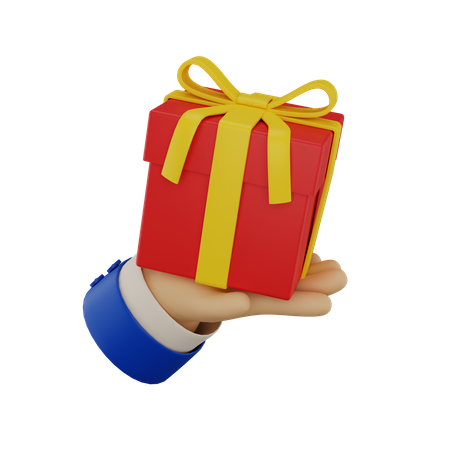 Give Gift  3D Icon