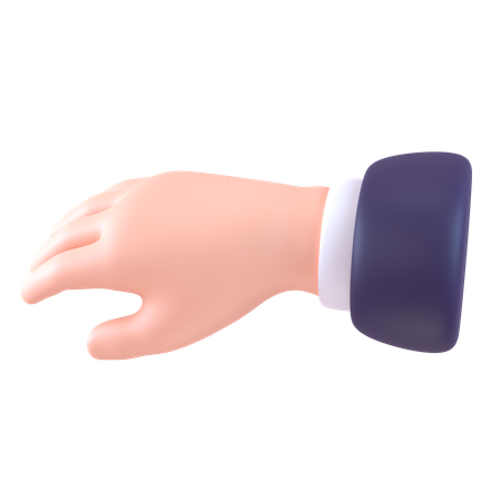 Give Hand Gesture  3D Icon