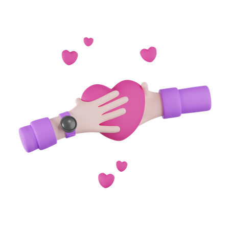 Give Heart  3D Icon