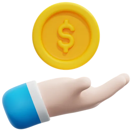 Give Money  3D Icon