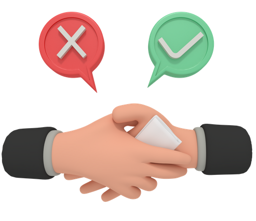 Give Money In Hand  3D Icon