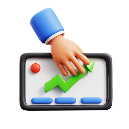 Give Presentation Hand Gestures  3D Icon