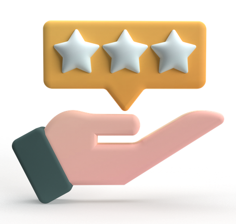 Give Rating  3D Icon