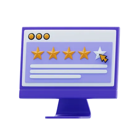 Give  Rating  3D Icon