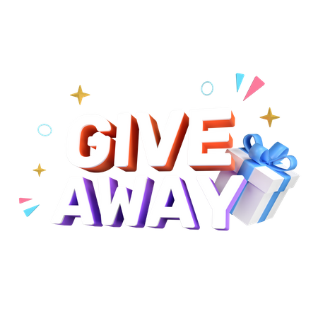 Giveaway  3D Icon