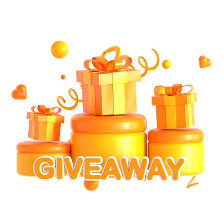 Giveaway Box  3D Icon