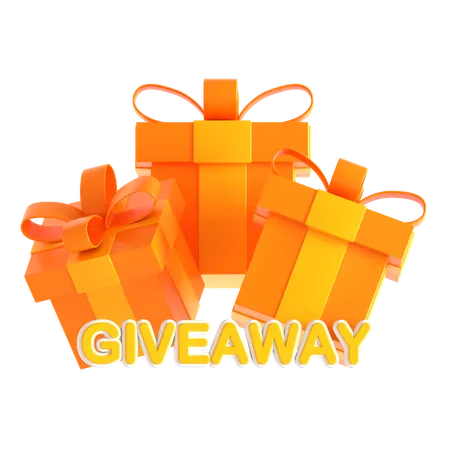 Giveaway Box  3D Icon