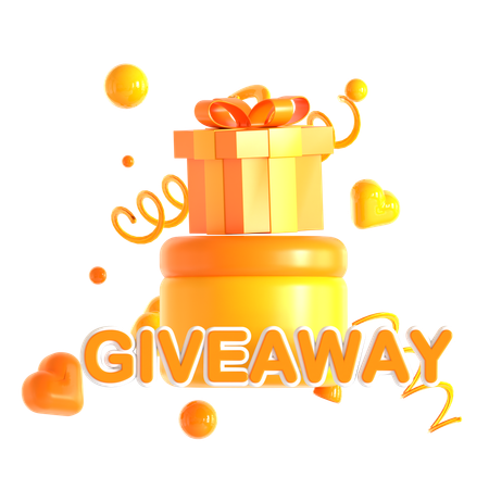 Giveaway Box  3D Icon