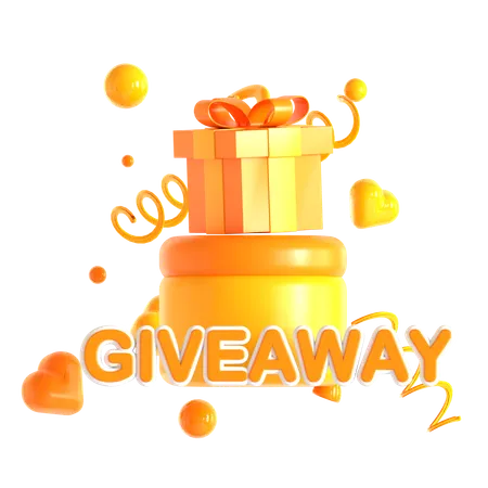 Giveaway Box  3D Icon