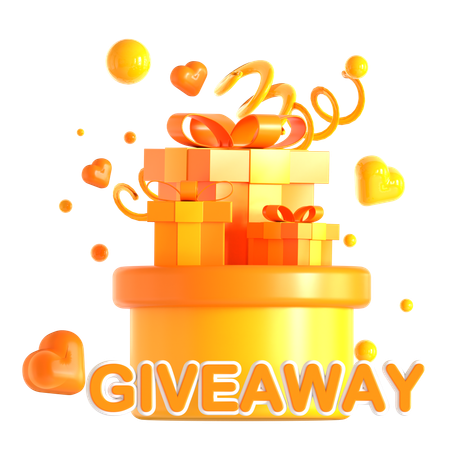 Giveaway Box  3D Icon