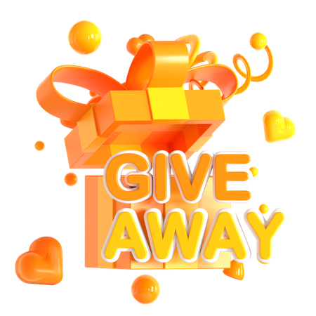 Giveaway Box  3D Icon