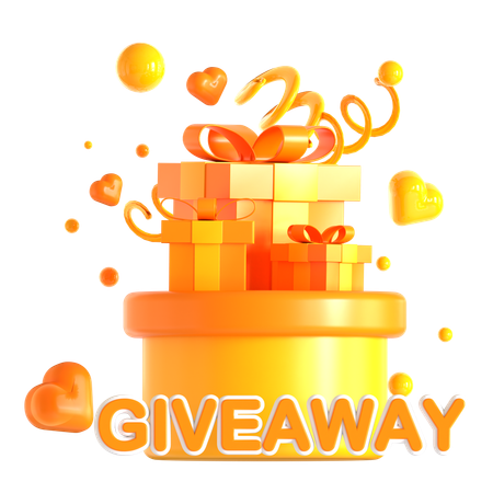 Giveaway Box  3D Icon