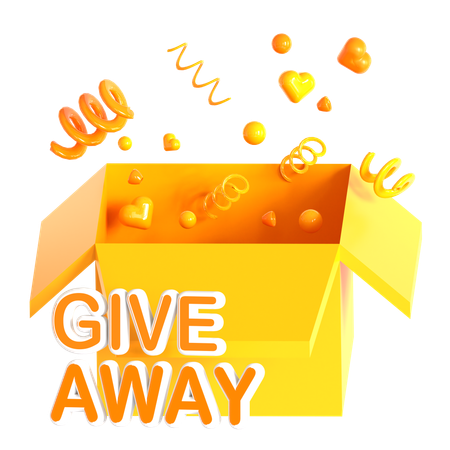 Giveaway Box  3D Icon