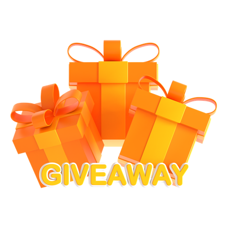Giveaway Box  3D Icon